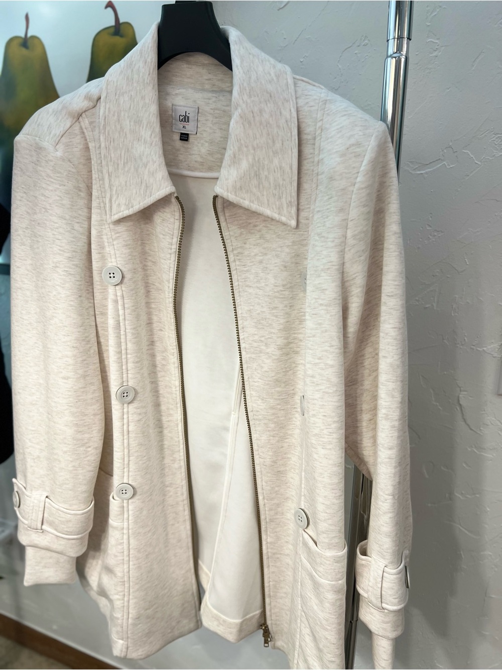 CAbi Cream Trench Coat